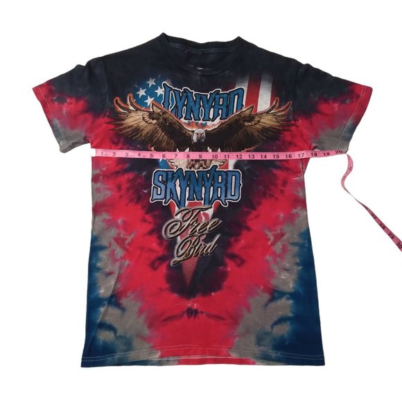 Lynyrd Skynrd tie dye short sleeve shirt - Picture 3 of 4